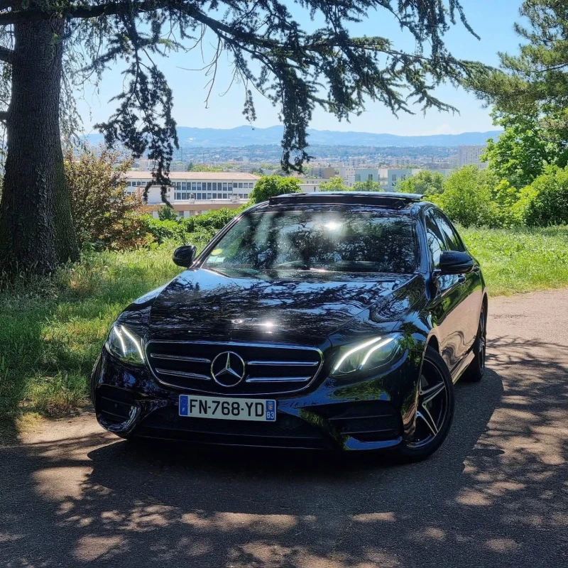 Mercedes-Benz E 220 D ОЧАКВАН ВНОС FULL AMG LINE ПАНОРАМА ЛИЗИНГ 100%, снимка 5 - Автомобили и джипове - 52218959