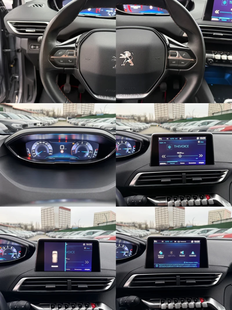 Peugeot 3008 1.2i/130hp/SUV/ТОП Състояние, снимка 14 - Автомобили и джипове - 52655030