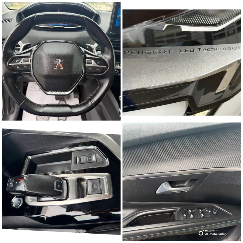 Peugeot 3008 1.5 AVT LED KAMERA ALURE, снимка 11 - Автомобили и джипове - 52891012
