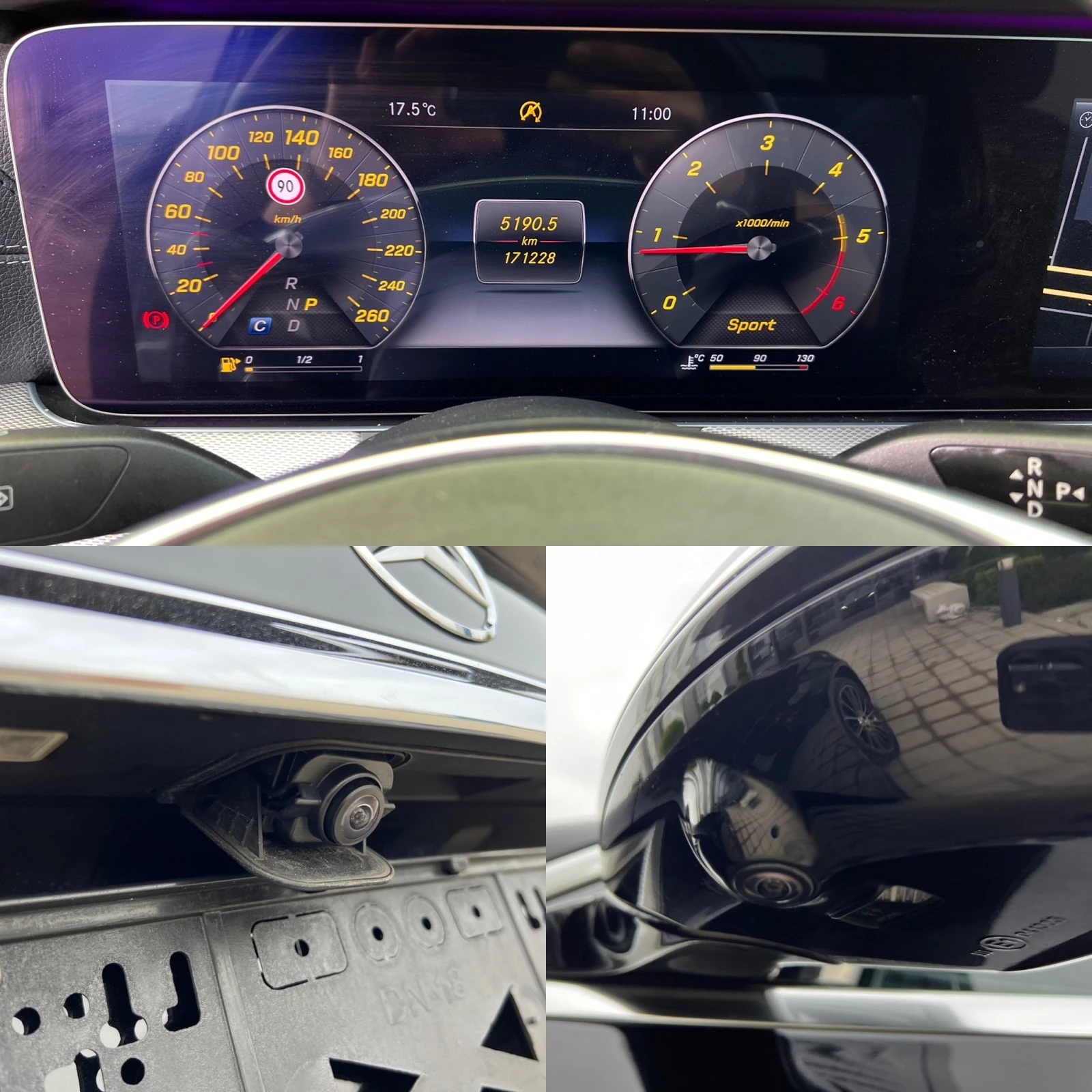 Mercedes-Benz E 220 AMG-360KAM-BLIND-SPOT-360CAM-BURMESTER- | Mobile.bg   17
