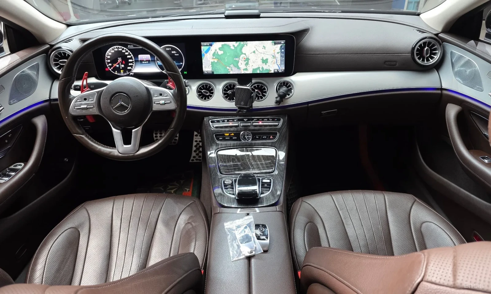 Mercedes-Benz CLS 400 D* UNIKAT* FULL* HUD* PODGREV* OBDUX* TOP, снимка 7 - Автомобили и джипове - 55175312