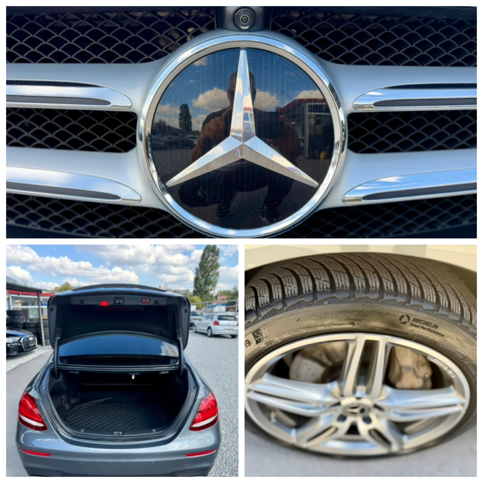 Mercedes-Benz E 450 AMG 4matik ВАКУУМ AIRMATIC, снимка 9 - Автомобили и джипове - 56316837