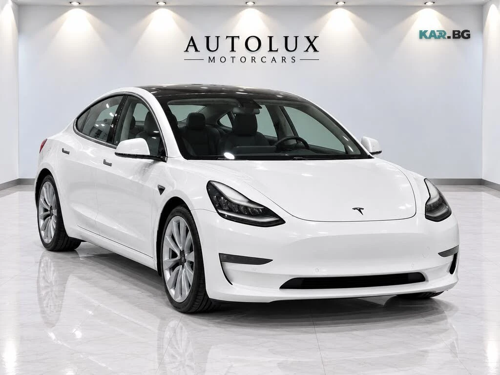 Tesla Model 3 LONG RANGE AWD* PANORAMA* 360* ПОДГРЕВ* , снимка 3 - Автомобили и джипове - 56563646