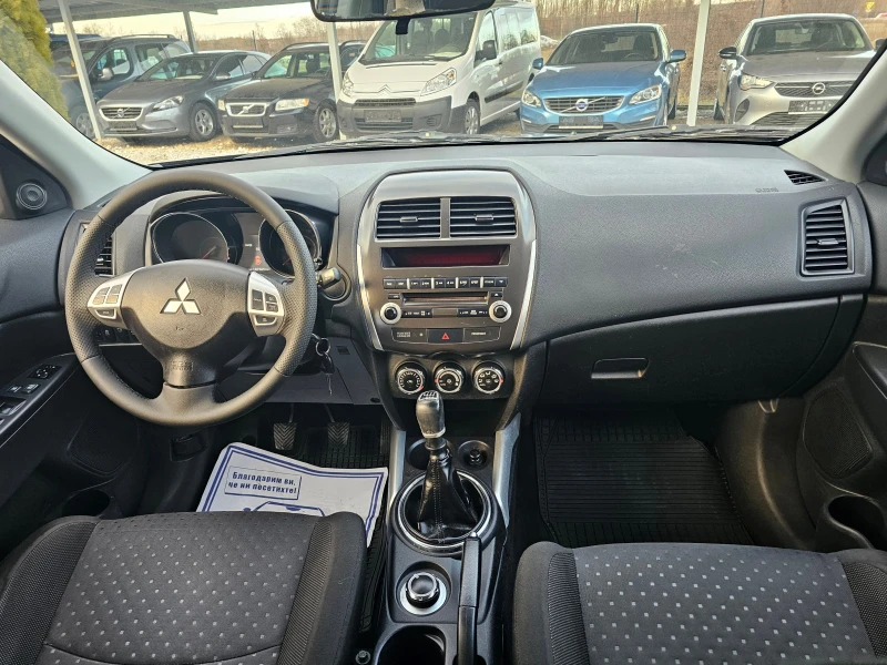 Mitsubishi ASX 1, 8 DI-D КЛИМАТРОНИК !! 4X4 !!!, снимка 10 - Автомобили и джипове - 48411281