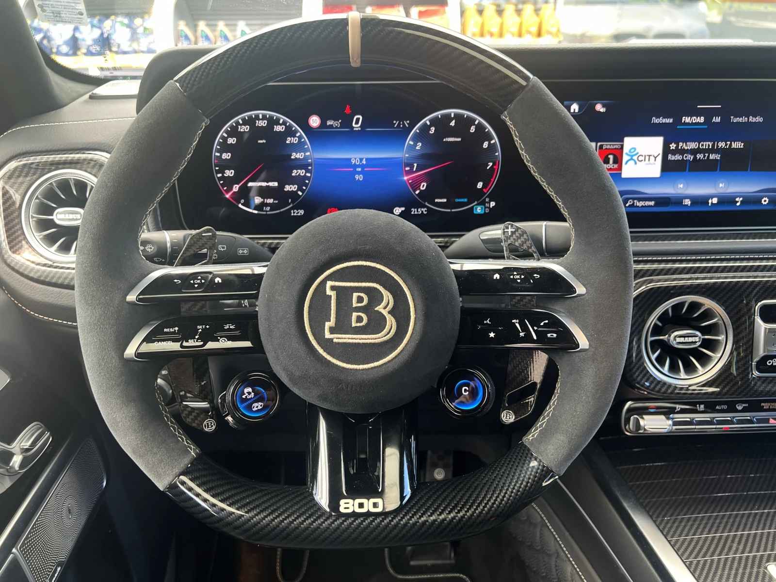 Mercedes-Benz G 63 AMG / BRABUS 800 PACKAGE / WIDESTAR / FULL CARBON / , снимка 11 - Автомобили и джипове - 54738568