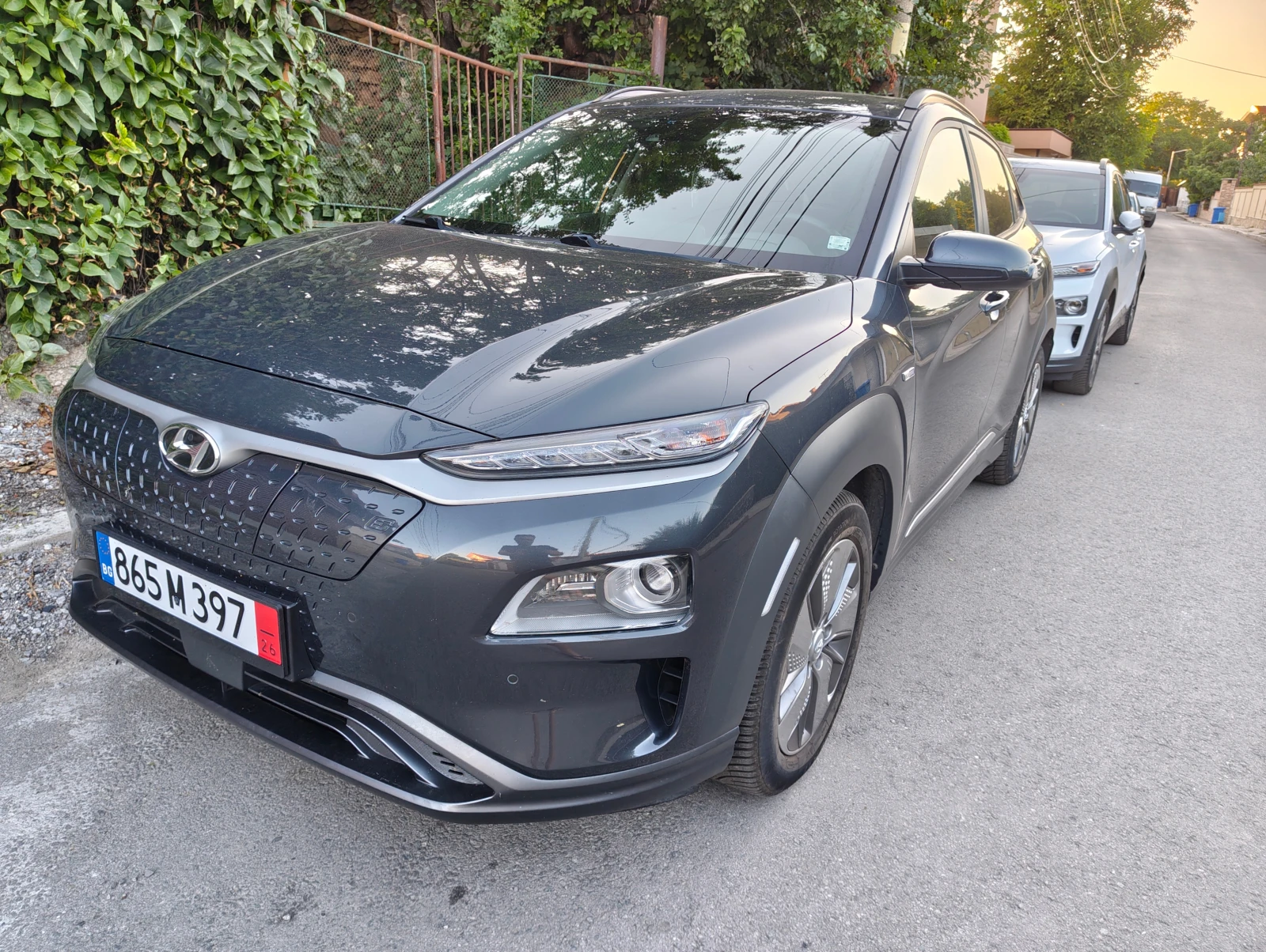 Hyundai Kona 64KWh* SOH 100%* LED* DISTRONIC* Tермопомпа* 