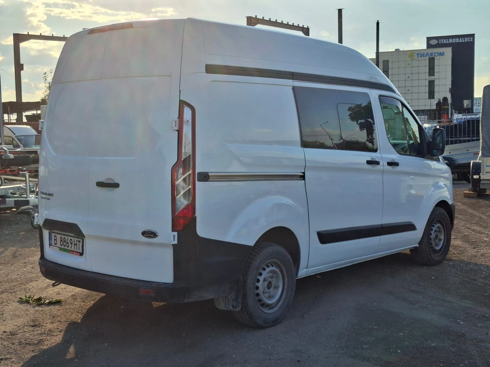Ford Transit Custom 2.2tdci 100hp, снимка 4 - Бусове и автобуси - 56171537