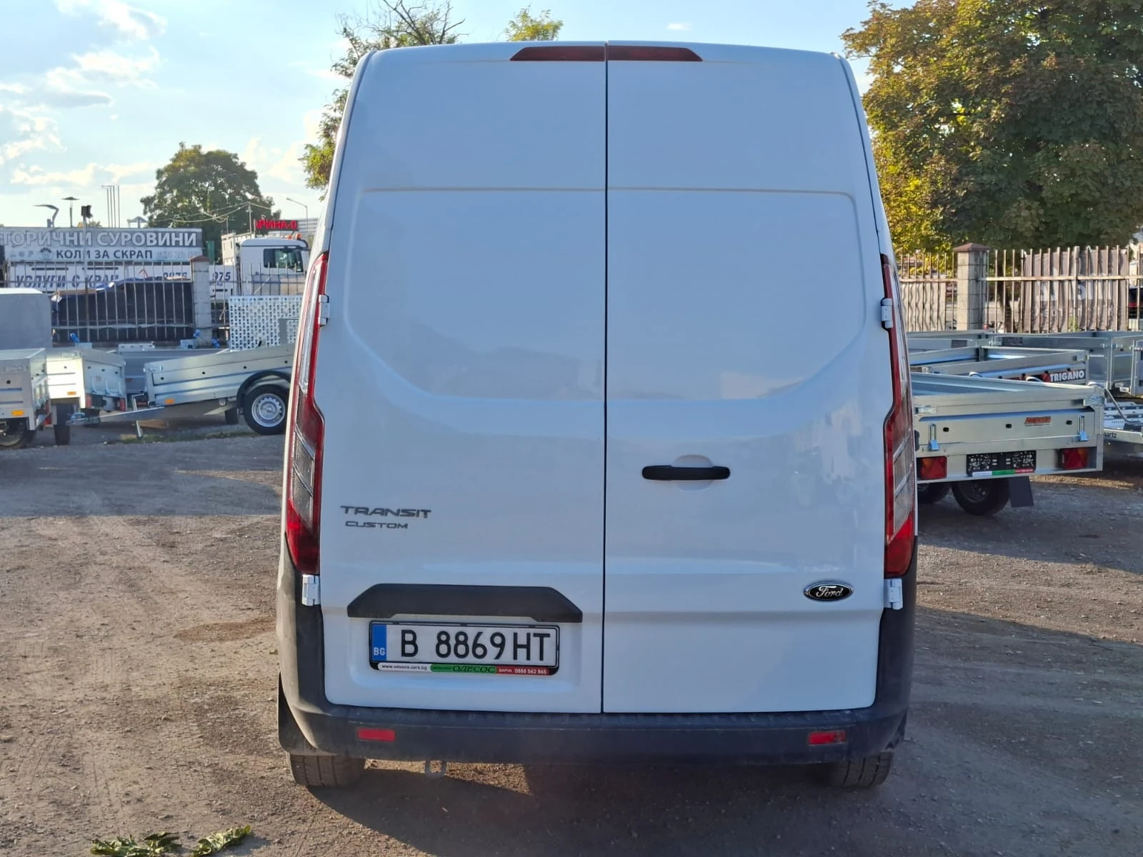 Ford Transit Custom 2.2tdci 100hp, снимка 5 - Бусове и автобуси - 56171537