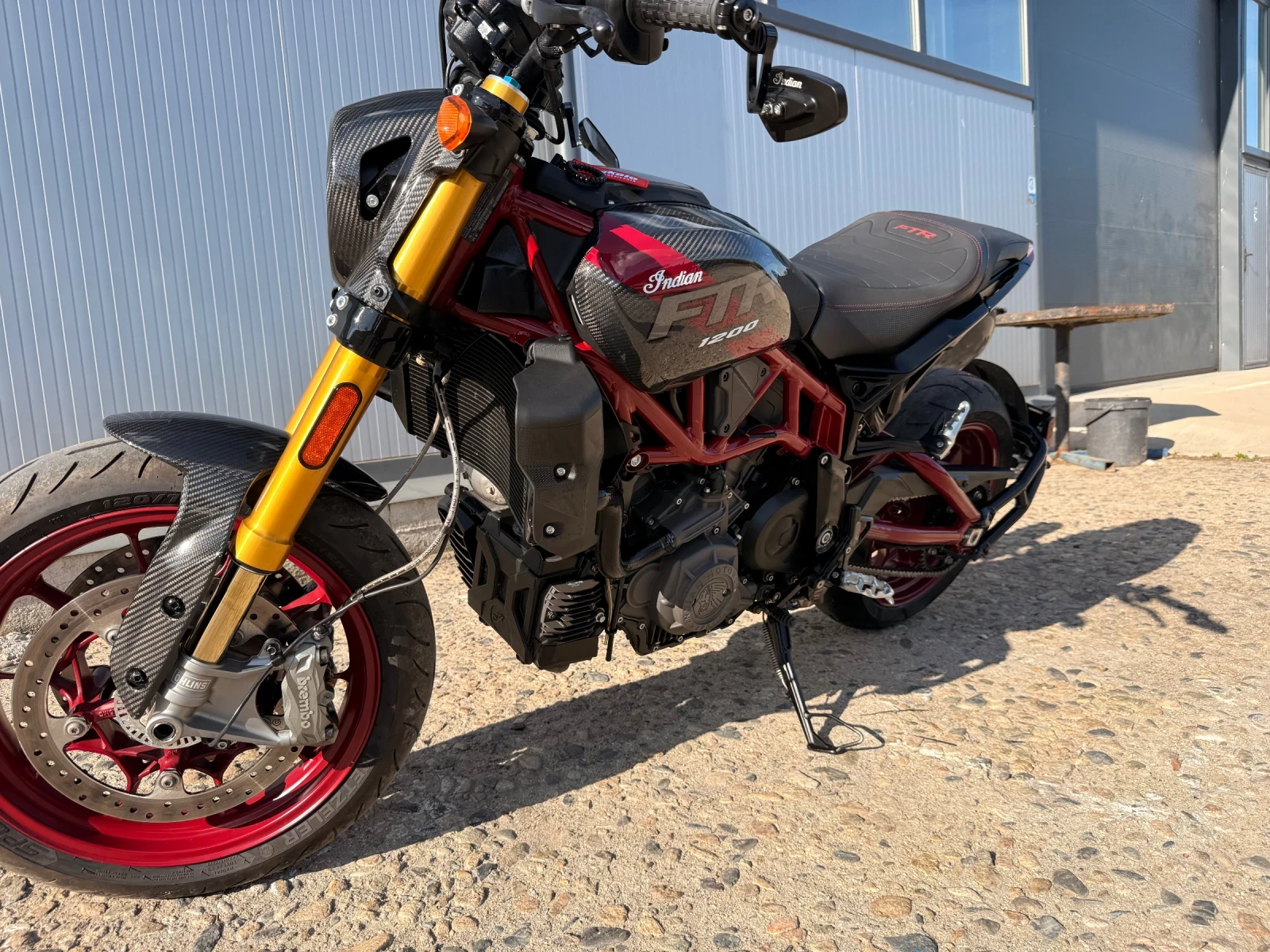 Indian FTR 1200 Carbon R, снимка 14 - Мотоциклети и мототехника - 54686248