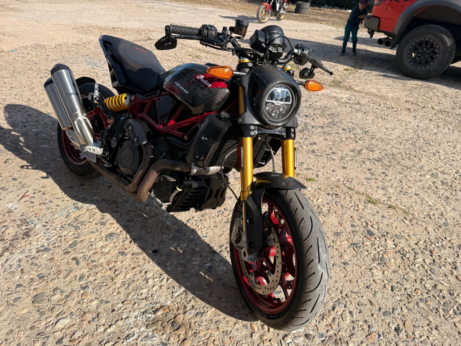 Indian FTR 1200 Carbon R, снимка 5 - Мотоциклети и мототехника - 54686248