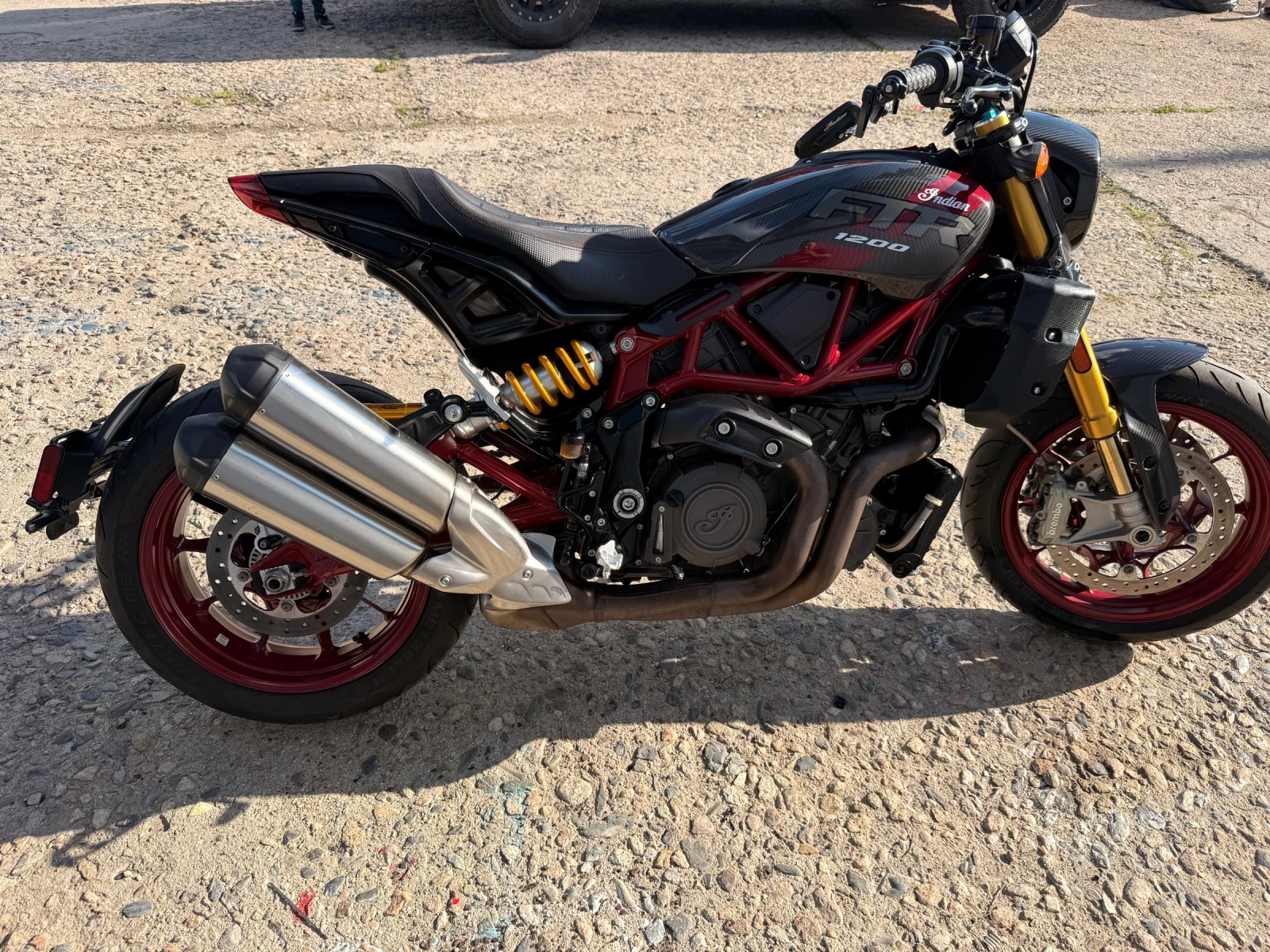 Indian FTR 1200 Carbon R, снимка 8 - Мотоциклети и мототехника - 54686248