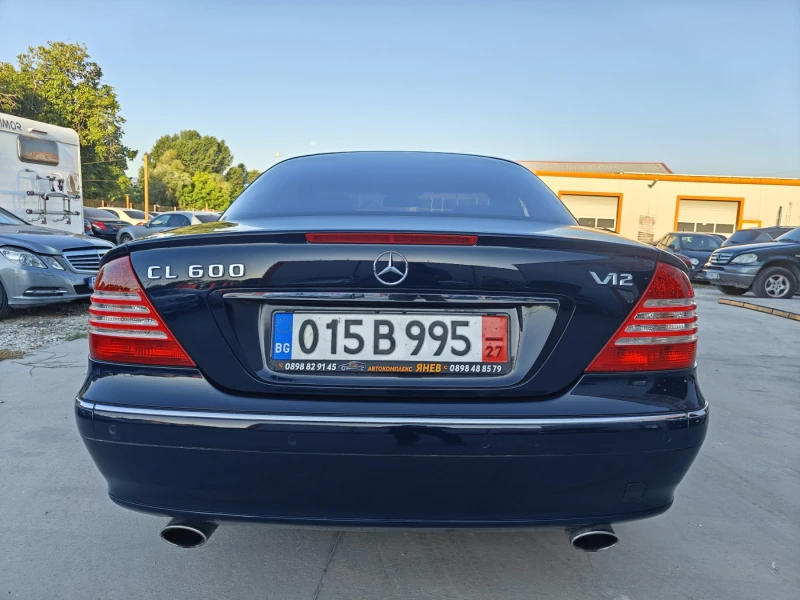 Mercedes-Benz CL 600 V12, снимка 9 - Автомобили и джипове - 52253171