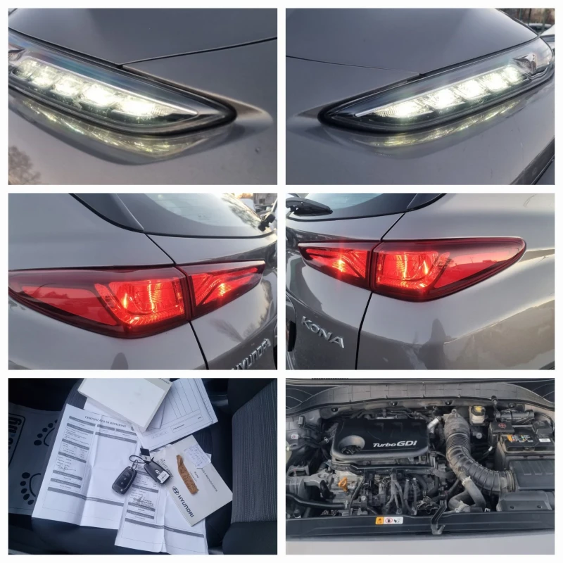 Hyundai Kona 1.0i Turbo* Euro 6b* ТОП* , снимка 8 - Автомобили и джипове - 48447364