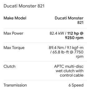 Ducati Monster 821  ABS, снимка 6 - Мотоциклети и мототехника - 45396175