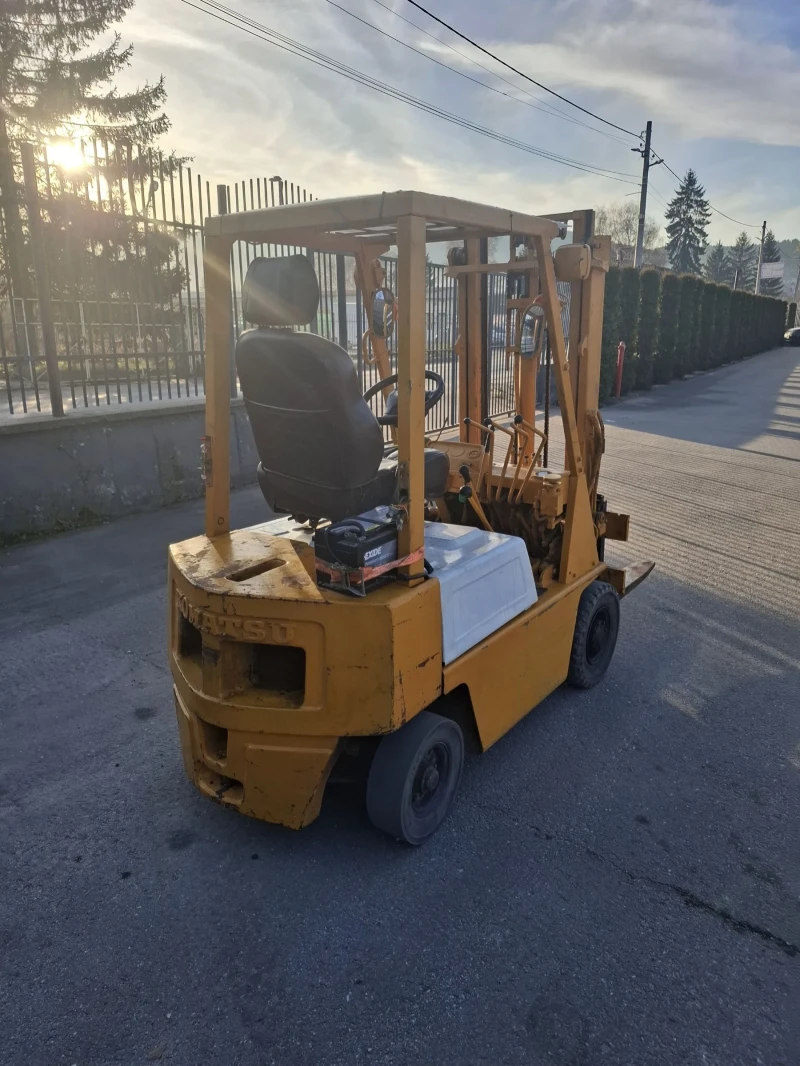 Мотокар Komatsu  Бензин , снимка 6 - Индустриална техника - 52974741