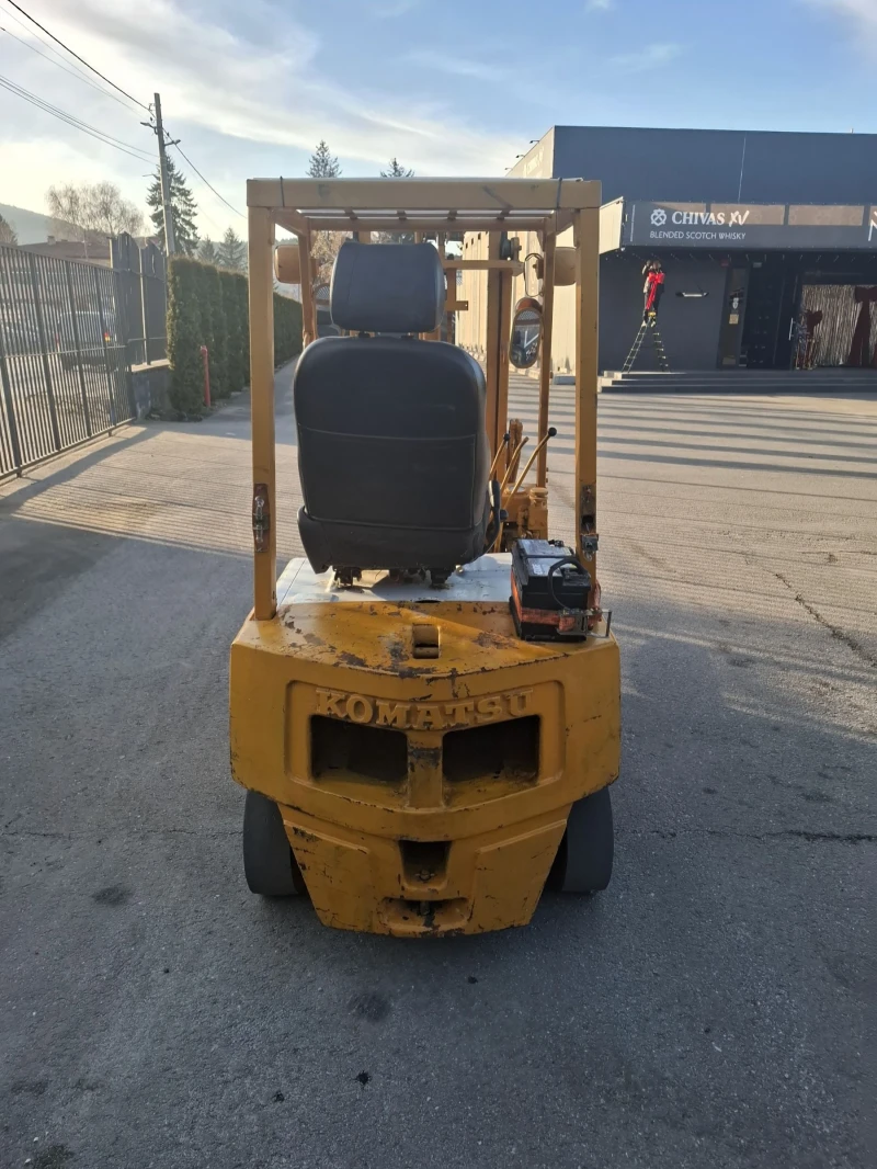 Мотокар Komatsu  Бензин , снимка 7 - Индустриална техника - 52974741
