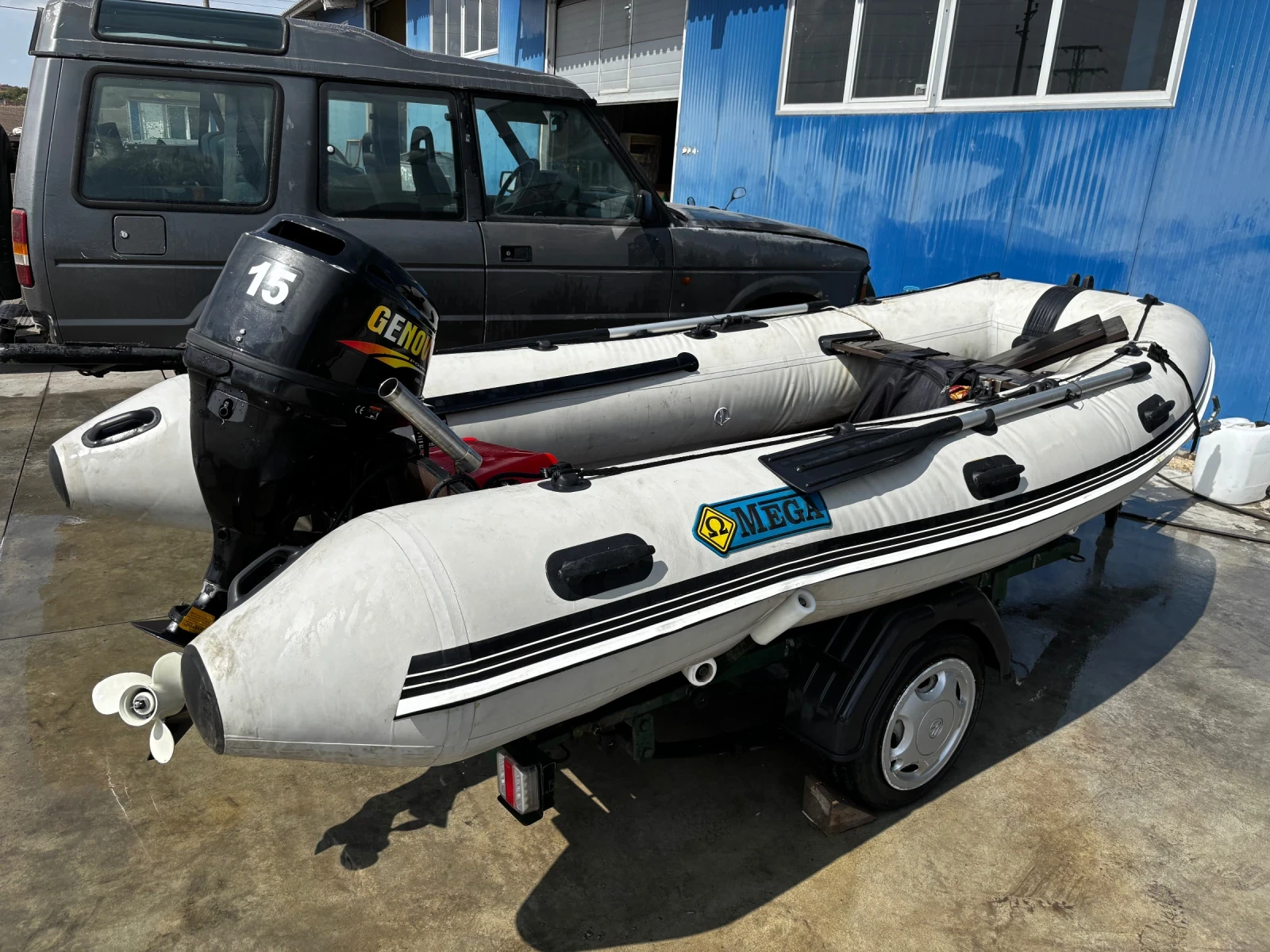 Надуваема лодка Собствено производство Omega 