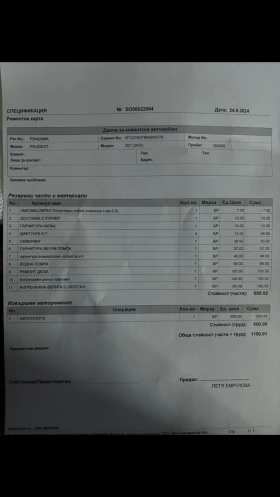 Peugeot 307, снимка 17