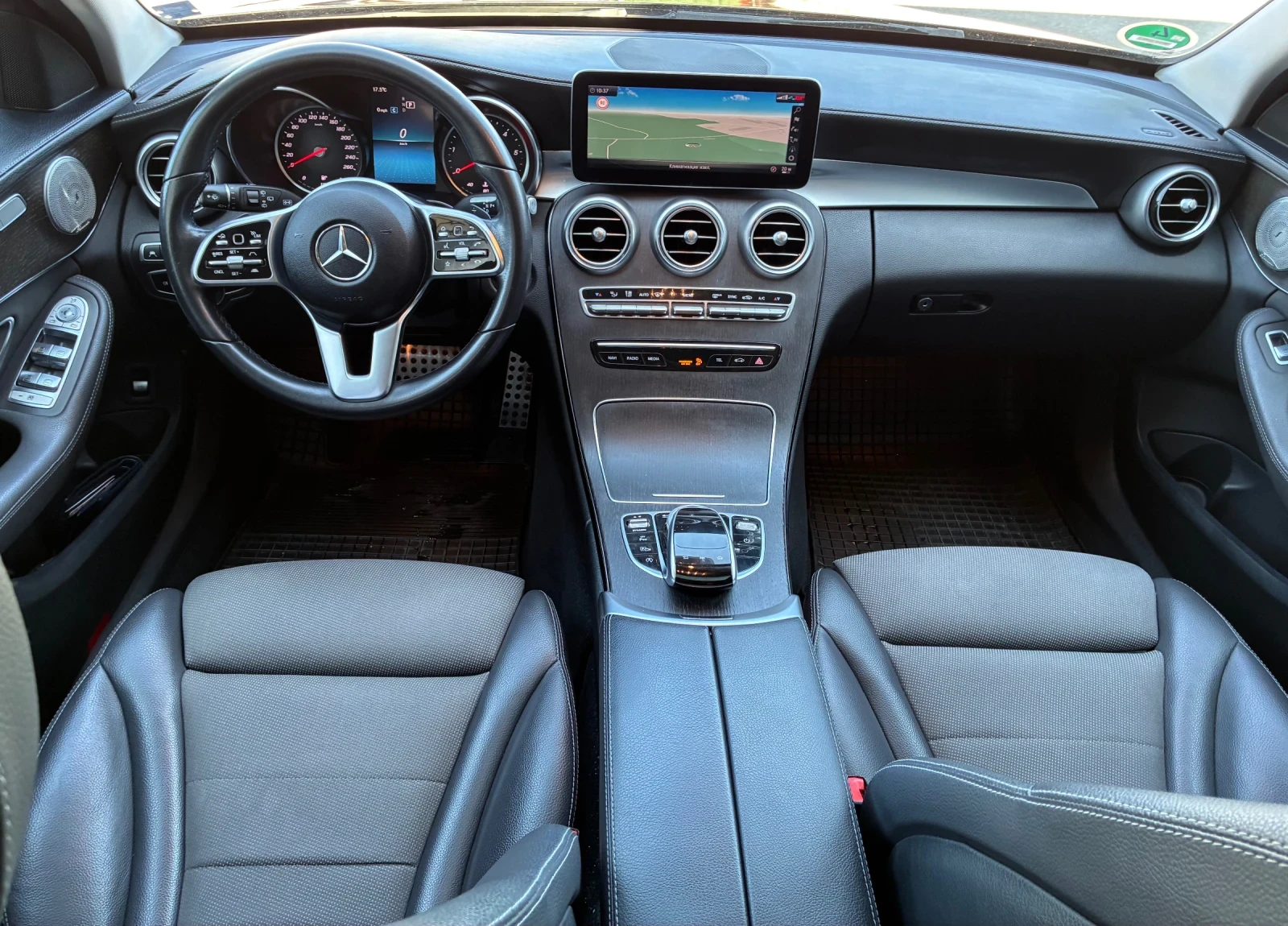 Mercedes-Benz C 200 d T AMG* Pano* R-Cam* LED* Leather* Track 9g Troni | Mobile.bg � ����������� 14