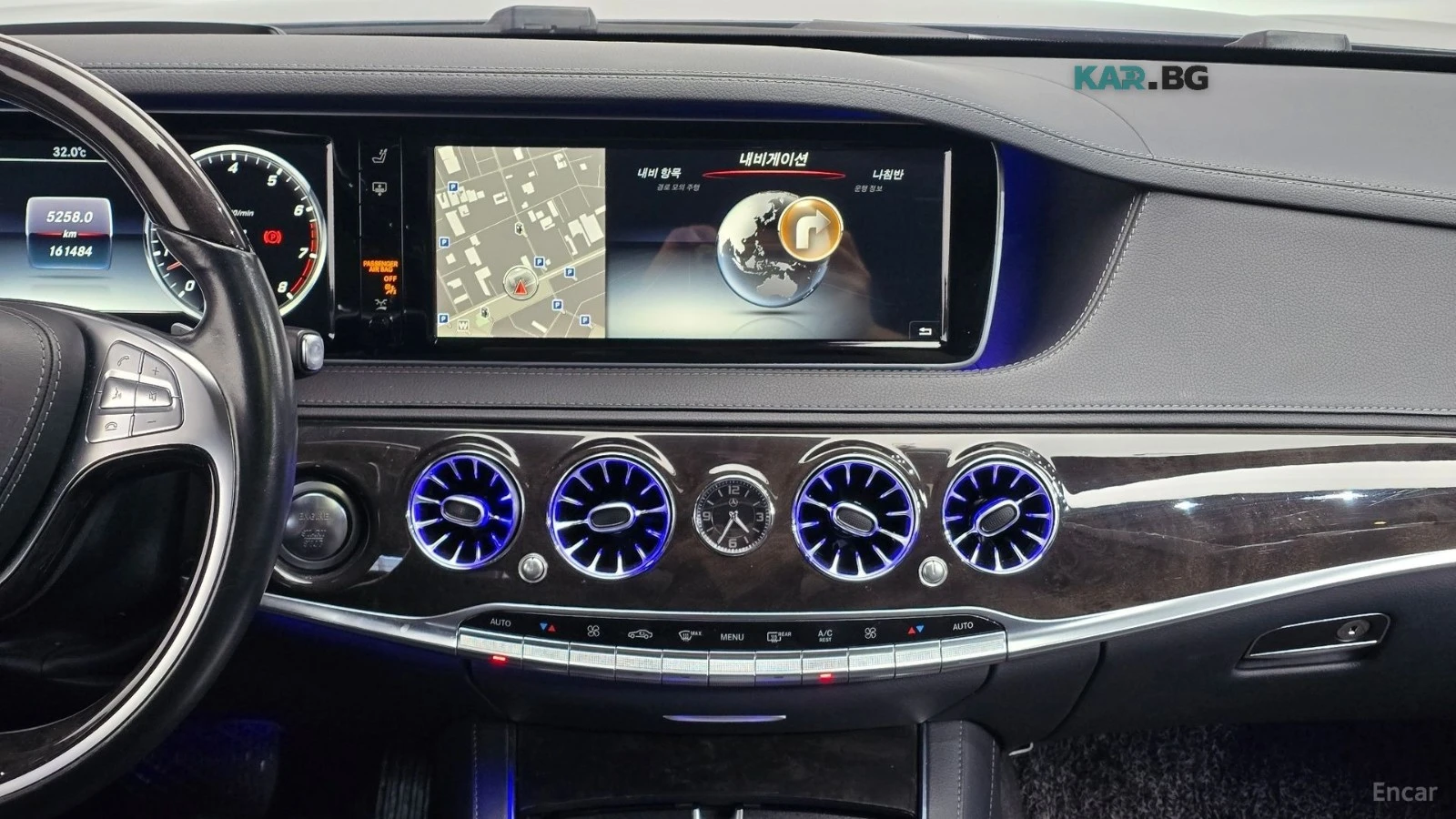 Mercedes-Benz S 400 LONG AMG* HUD* 360* МОНИТОРИ* ОБДУХ* НАВИ* ПАНО, снимка 15 - Автомобили и джипове - 56196878
