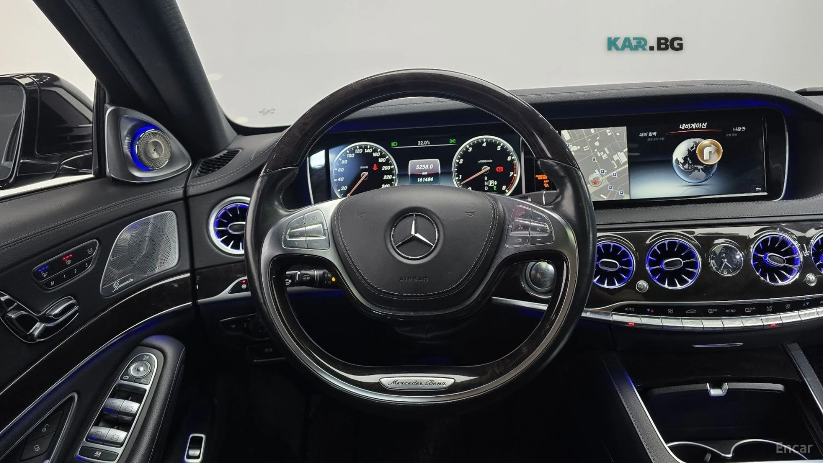 Mercedes-Benz S 400 LONG AMG* HUD* 360* МОНИТОРИ* ОБДУХ* НАВИ* ПАНО, снимка 11 - Автомобили и джипове - 56196878