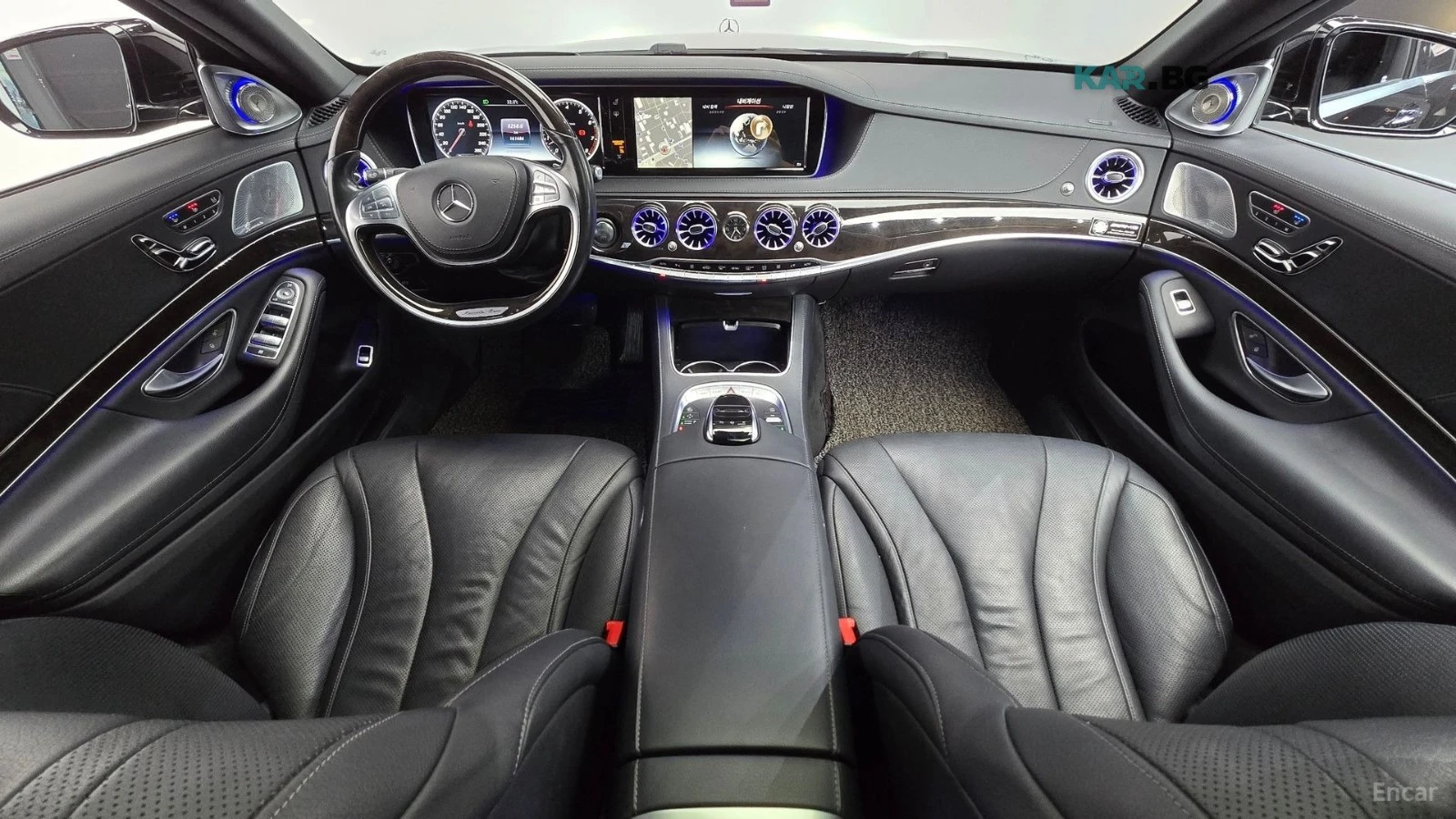 Mercedes-Benz S 400 LONG AMG* HUD* 360* МОНИТОРИ* ОБДУХ* НАВИ* ПАНО, снимка 5 - Автомобили и джипове - 56196878