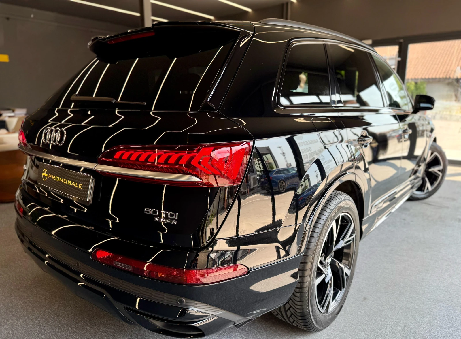 Audi Q7 50 TDI* SoftClose* Лизинг* 3хS-line* 7 Местен - изображение 6