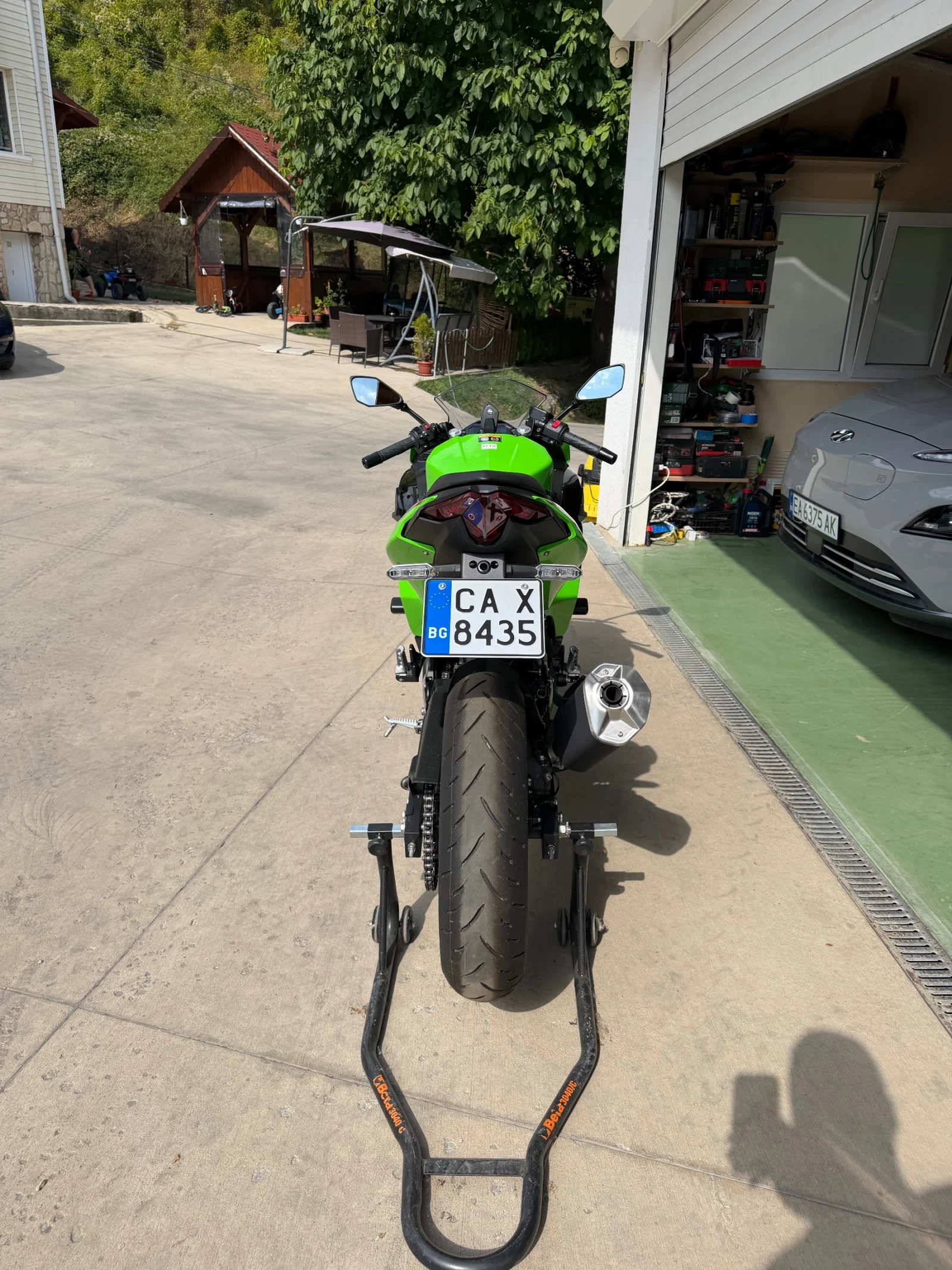 Kawasaki Ninja 500 SE 69км, снимка 8 - Мотоциклети и мототехника - 56247864