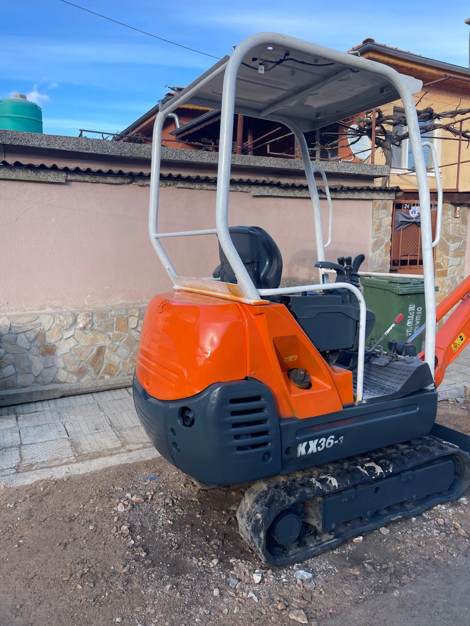 Багер Kubota KX36-3, снимка 5 - Индустриална техника - 56585091