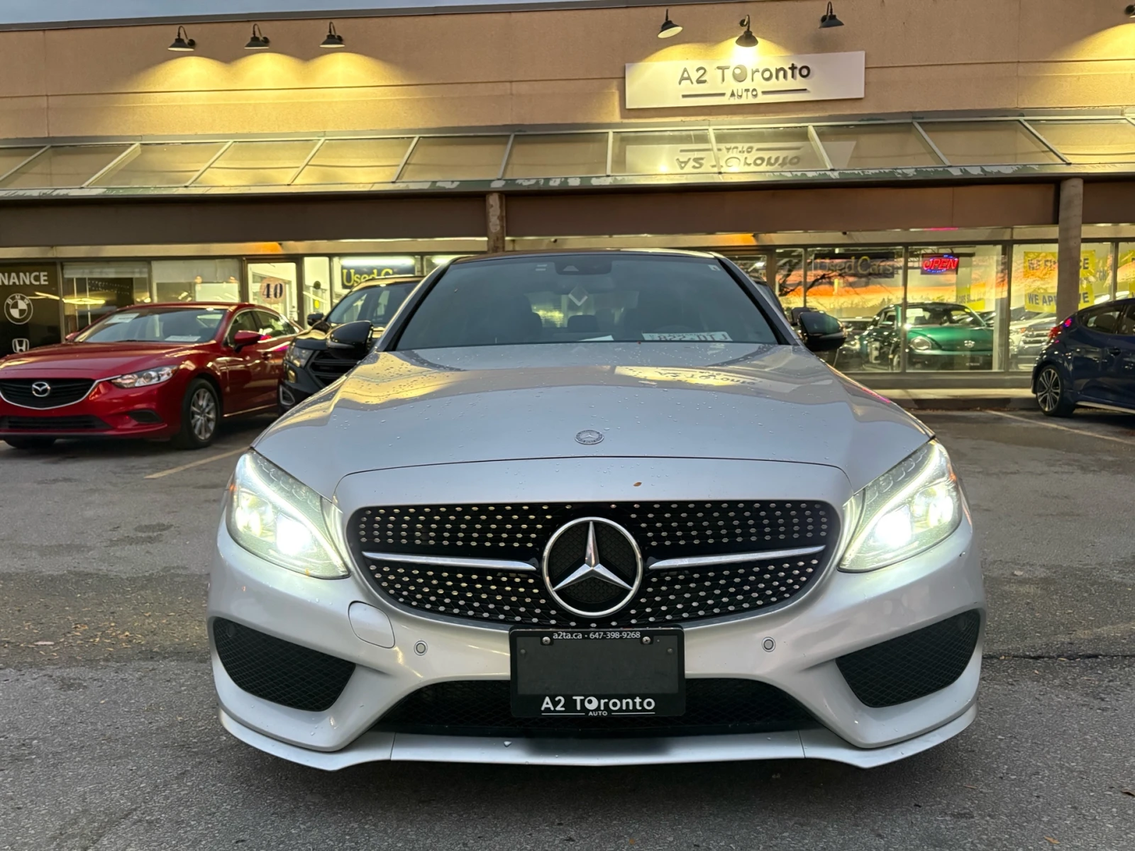 Mercedes-Benz C 450 AMG AMG PACK* BURMASTER* AMBIENT* KEYLESS* PANO* PIANO, снимка 1