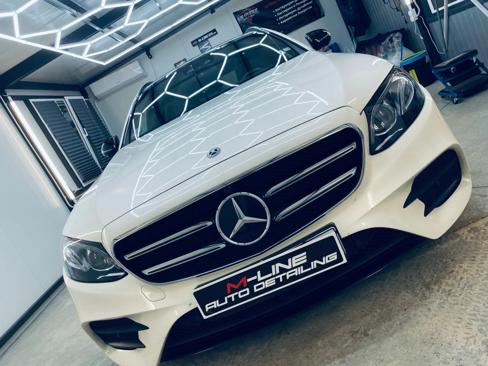 Mercedes-Benz E 400 E400d T 4M 2X AMG Line NIGHT+ P | Mobile.bg   14