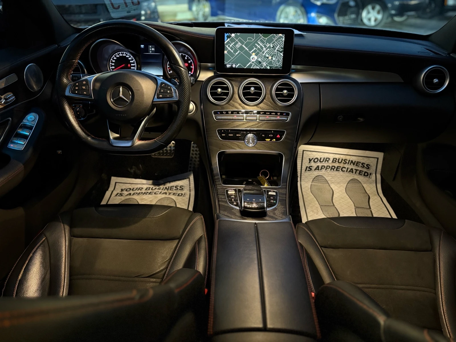 Mercedes-Benz C 450 AMG AMG PACK* BURMASTER* AMBIENT* KEYLESS* PANO* PIANO | Mobile.bg   7