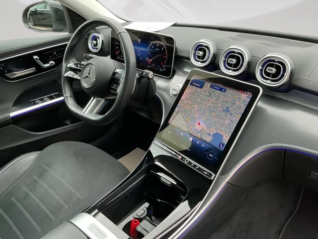Mercedes-Benz C 220 d AMG KEYLESS CAMERA LED , снимка 8 - Автомобили и джипове - 56074761