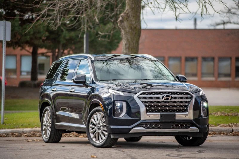 Hyundai Palisade Ultimate* 7-Seater* Head-Up* 360Cam* H&K Sound* Na, снимка 3 - Автомобили и джипове - 52670459