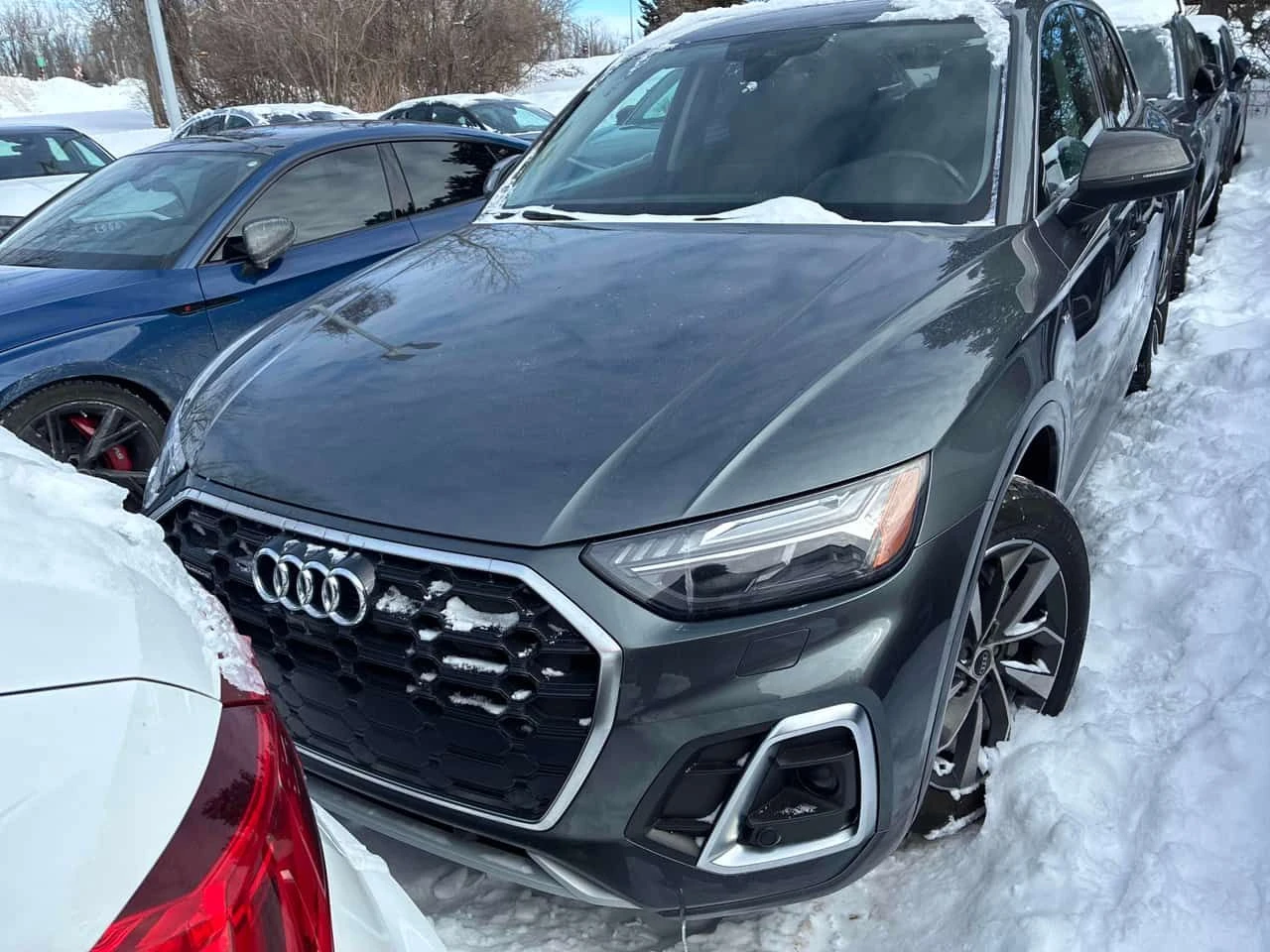 Audi Q5 * Technik * S-line* DISTRONIC* MATRIX* 360КАМЕРИ, снимка 6 - Автомобили и джипове - 54007038