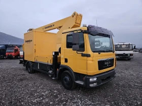 Man Tgl 12.180, Автовишка, 18 метра, Клима, снимка 7