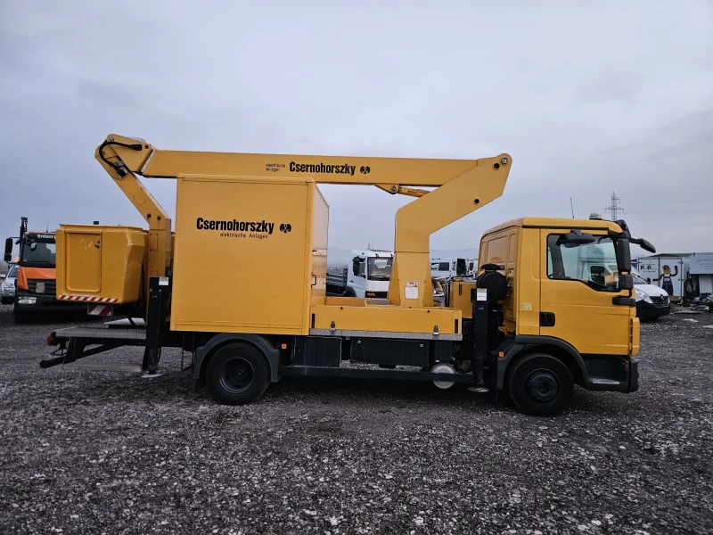 Man Tgl 12.180, Автовишка, 18 метра, Клима, снимка 6 - Камиони - 48899089