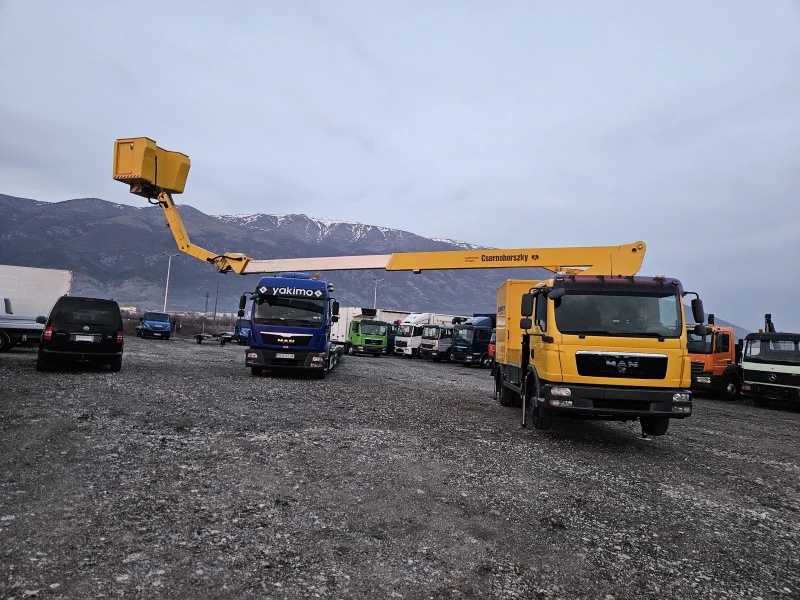 Man Tgl 12.180, Автовишка, 18 метра, Клима, снимка 13 - Камиони - 48899089