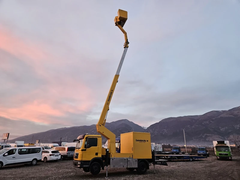 Man Tgl 12.180, Автовишка, 18 метра, Клима, снимка 10 - Камиони - 48899089