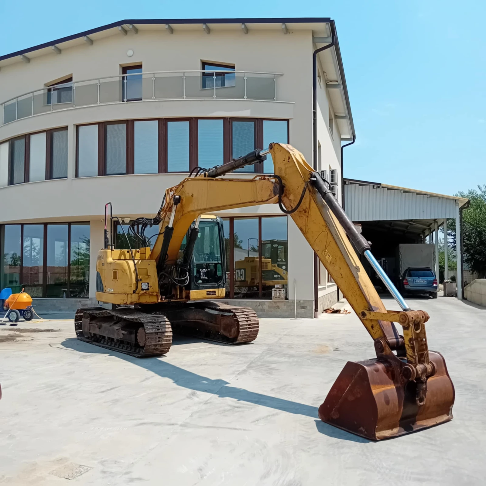 Багер Cat 313DCR * НАЛИЧЕН * КЛИМАТРОНИК * ТОП СЪСТОЯНИЕ *  - изображение 5