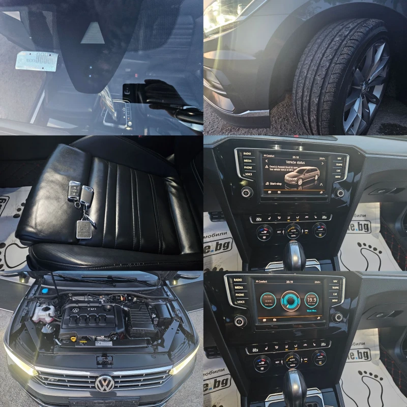 VW Passat 2.0 nardo grey R-line 240ps full, снимка 17 - Автомобили и джипове - 46974832