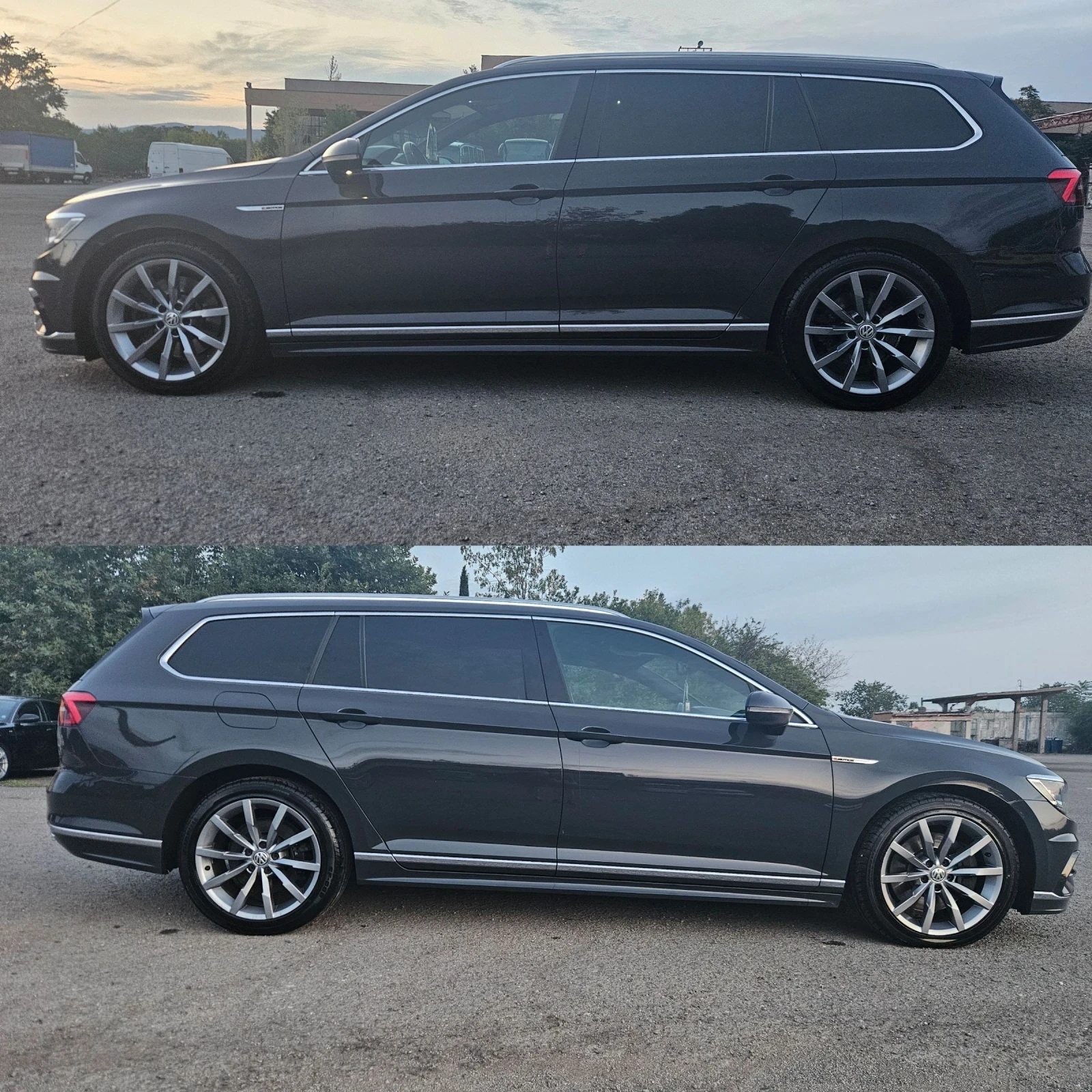 VW Passat 2.0 nardo grey R-line 240ps full | Mobile.bg   13