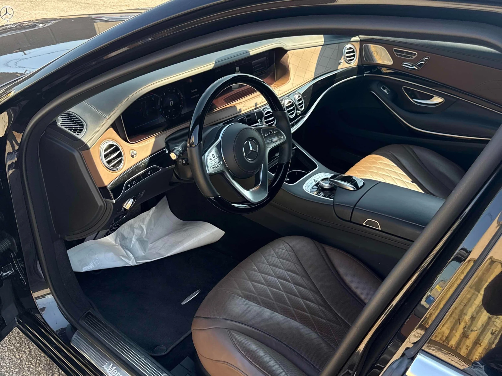 Mercedes-Benz S 560 МАСАЖ * * ОБДУХВАНЕ * * CARFAX * * АВТО КРЕДИТ * * - изображение 6