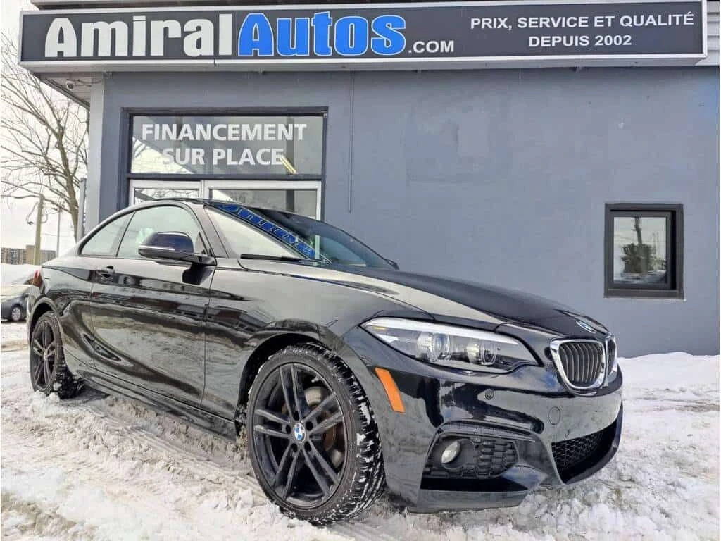 BMW 230 * 230i xDrive Turbo * M PACK* BLACK ON BLACK* * CA