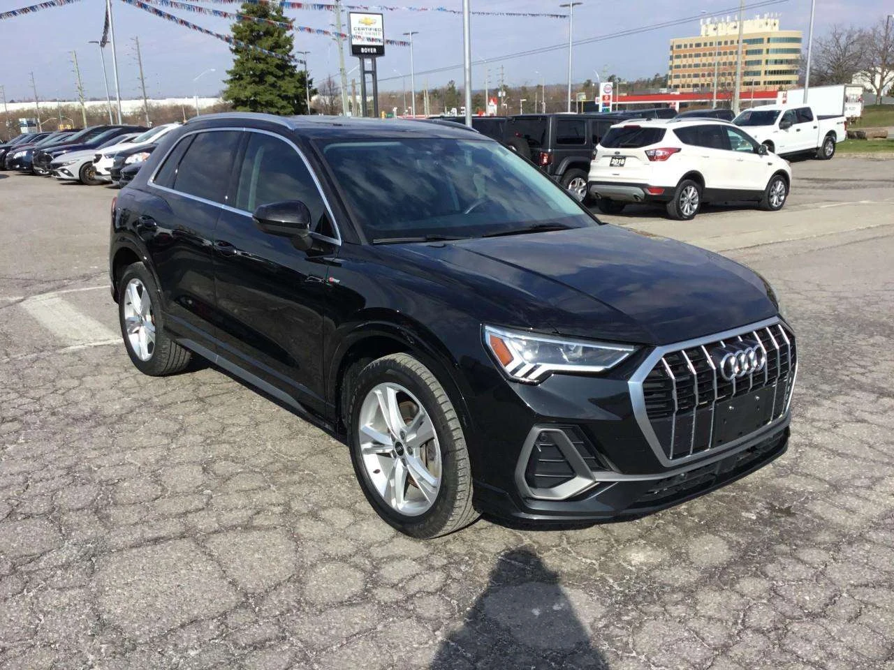 Audi Q3 45 Progressiv, CARFAX, ЦЕНА ДО БГ, снимка 7 - Автомобили и джипове - 54820202