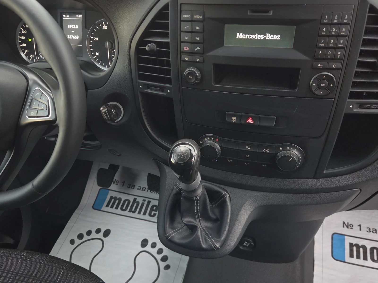 Mercedes-Benz Vito 114CDI/2+ 1/КЛИМАТИК, снимка 12 - Бусове и автобуси - 54543523