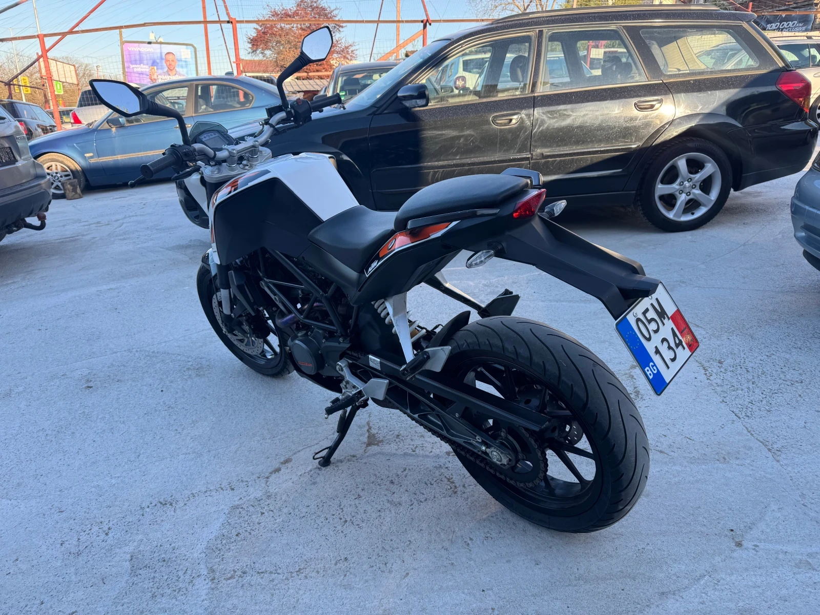 Ktm Duke Ктм 200 А2 Категория Швейцария КАТО ЧИСТО НОВ - изображение 4