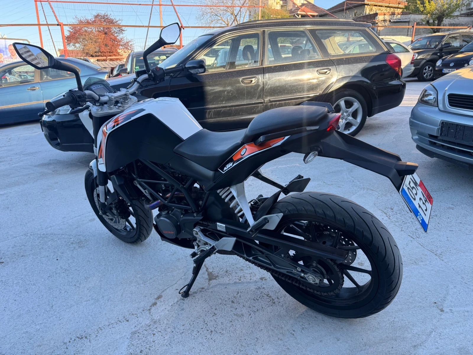 Ktm Duke Ктм 200 А2 Категория Швейцария КАТО ЧИСТО НОВ - изображение 10