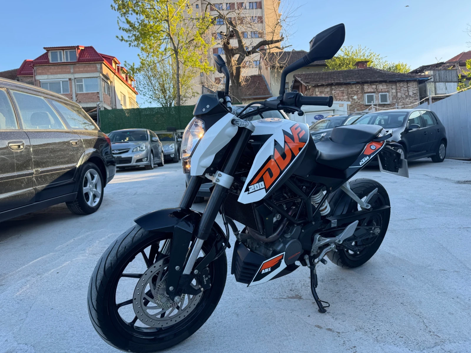 Ktm Duke Ктм 200 А2 Категория Швейцария КАТО ЧИСТО НОВ - изображение 8