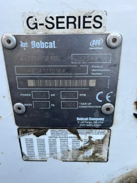 Багер Bobcat 325 G, снимка 9